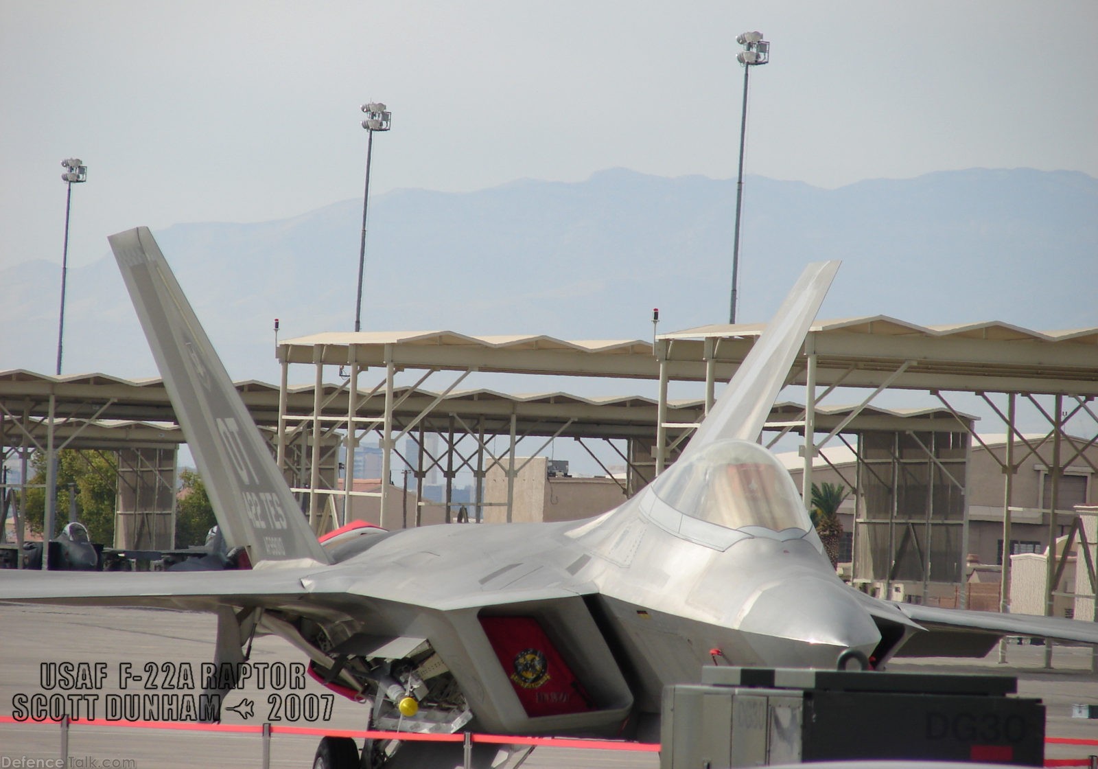 USAF F-22A Raptor Stealth Fighter