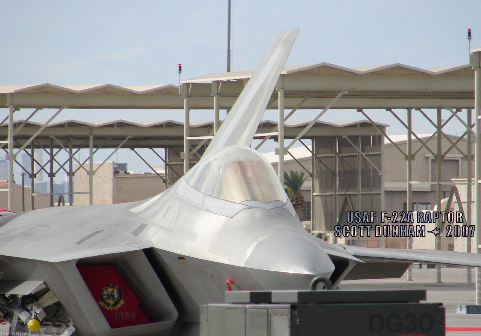 USAF F-22A Raptor Stealth Fighter