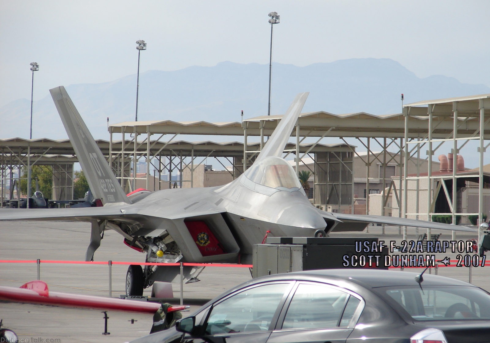 USAF F-22A Raptor Stealth Fighter