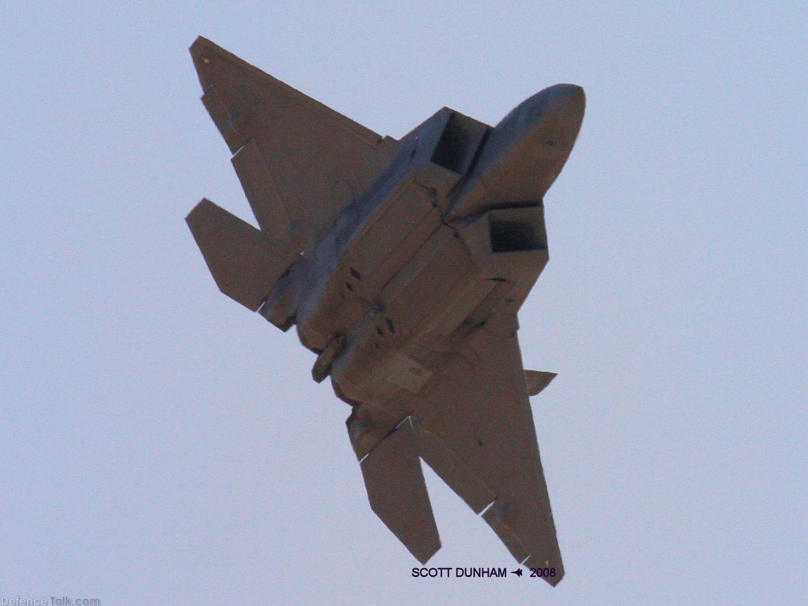 USAF F-22A Raptor Stealth Fighter