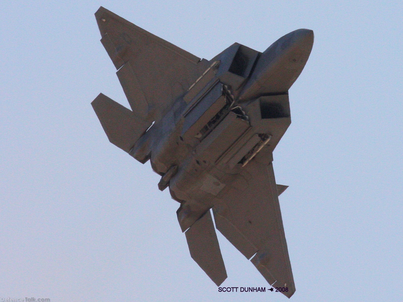 USAF F-22A Raptor Stealth Fighter