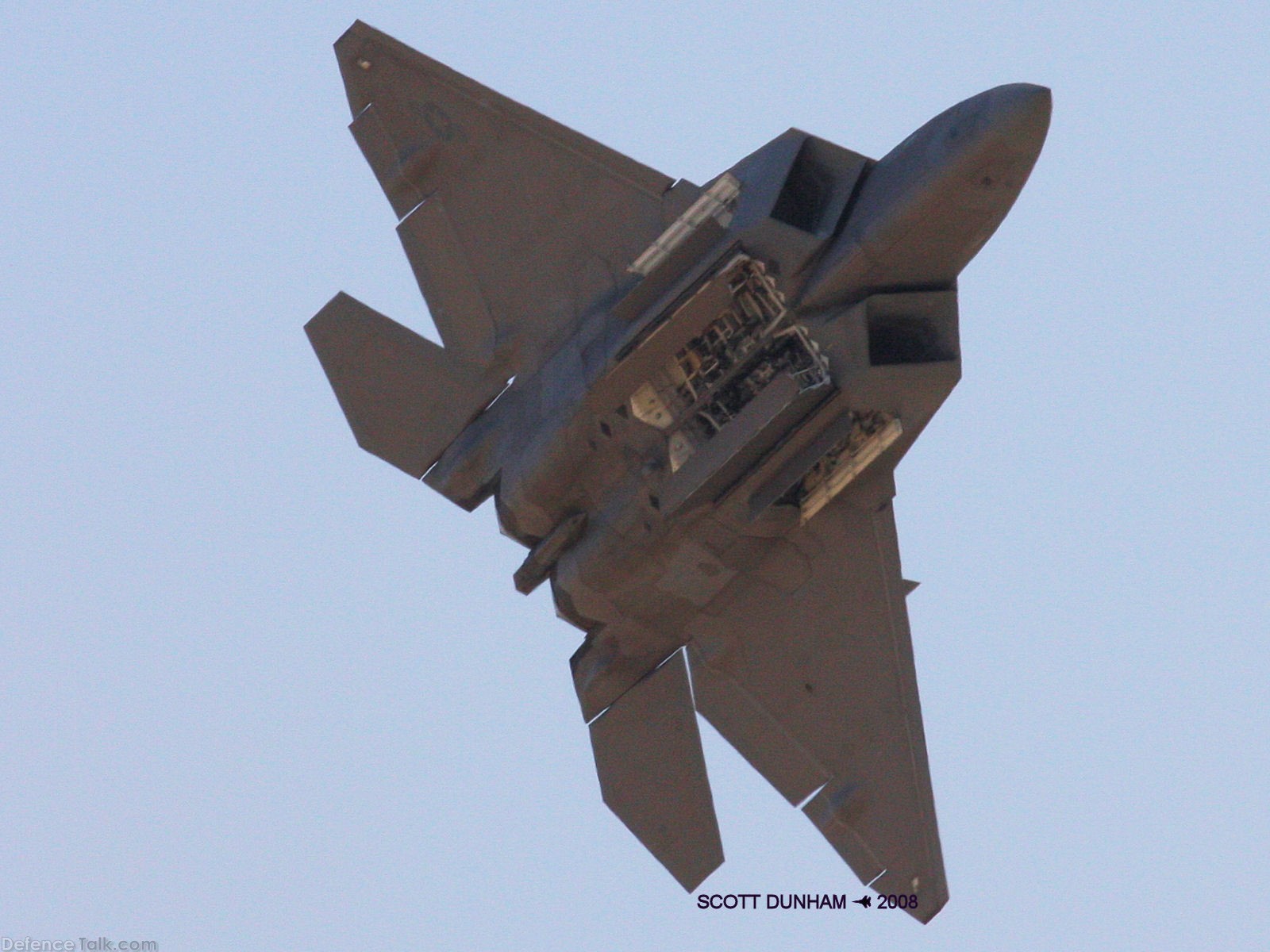 USAF F-22A Raptor Stealth Fighter