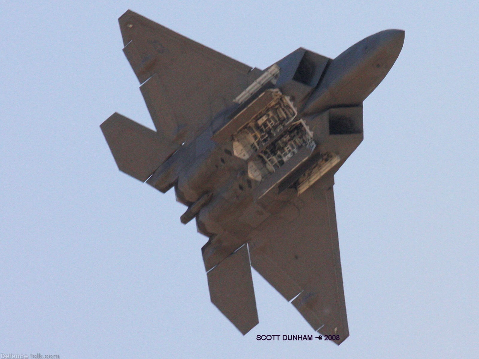 USAF F-22A Raptor Stealth Fighter