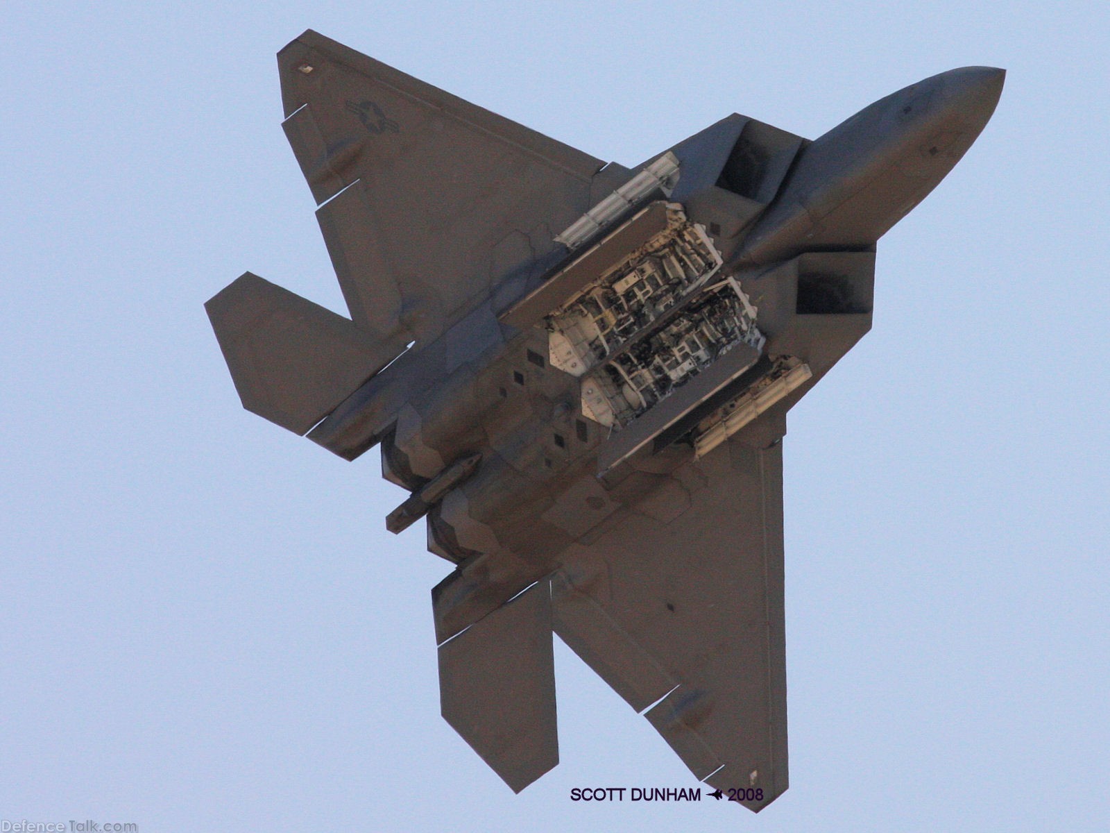 USAF F-22A Raptor Stealth Fighter