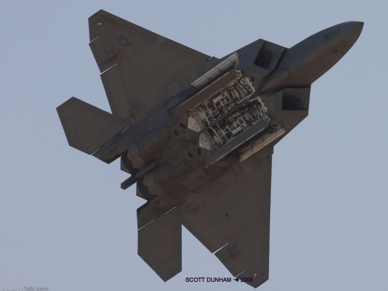 USAF F-22A Raptor Stealth Fighter