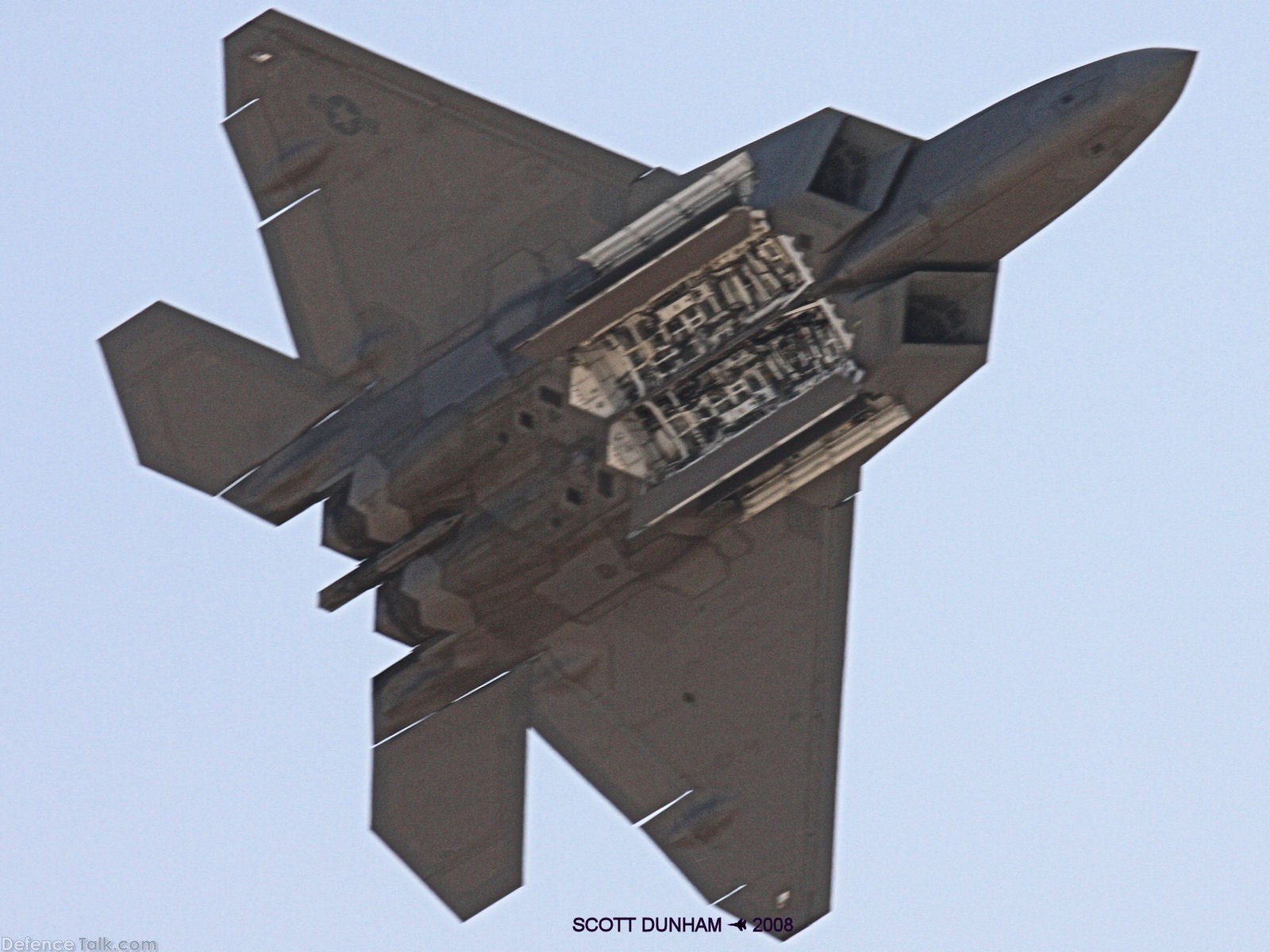 USAF F-22A Raptor Stealth Fighter