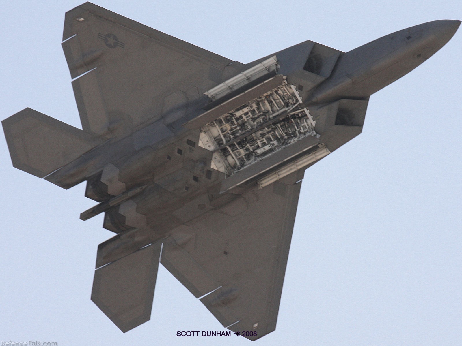 USAF F-22A Raptor Stealth Fighter