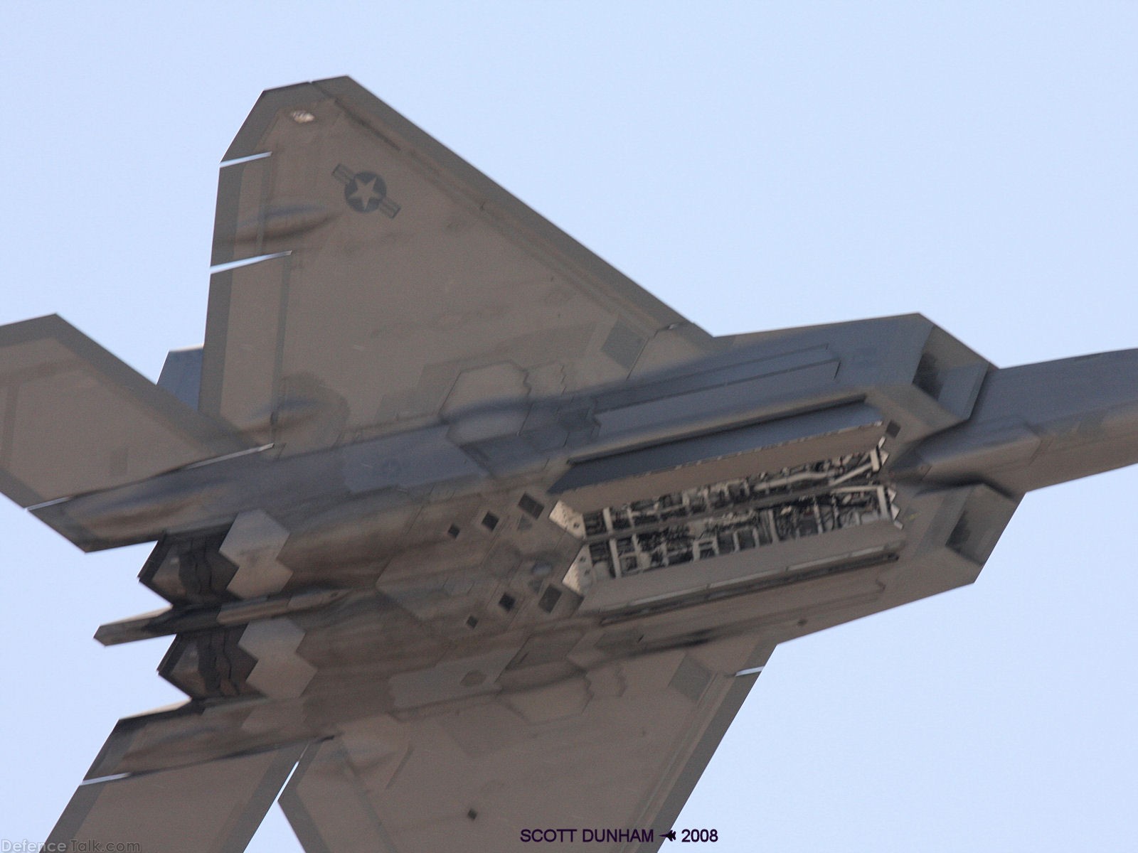 USAF F-22A Raptor Stealth Fighter