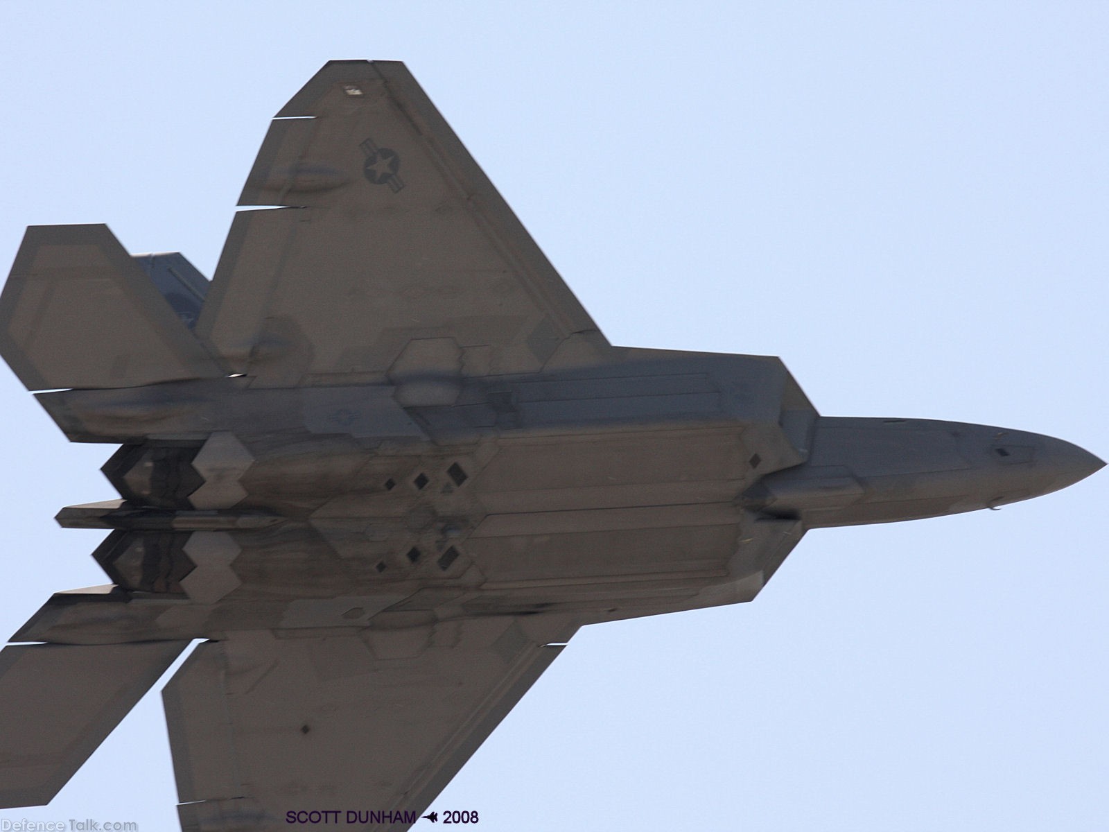 USAF F-22A Raptor Stealth Fighter