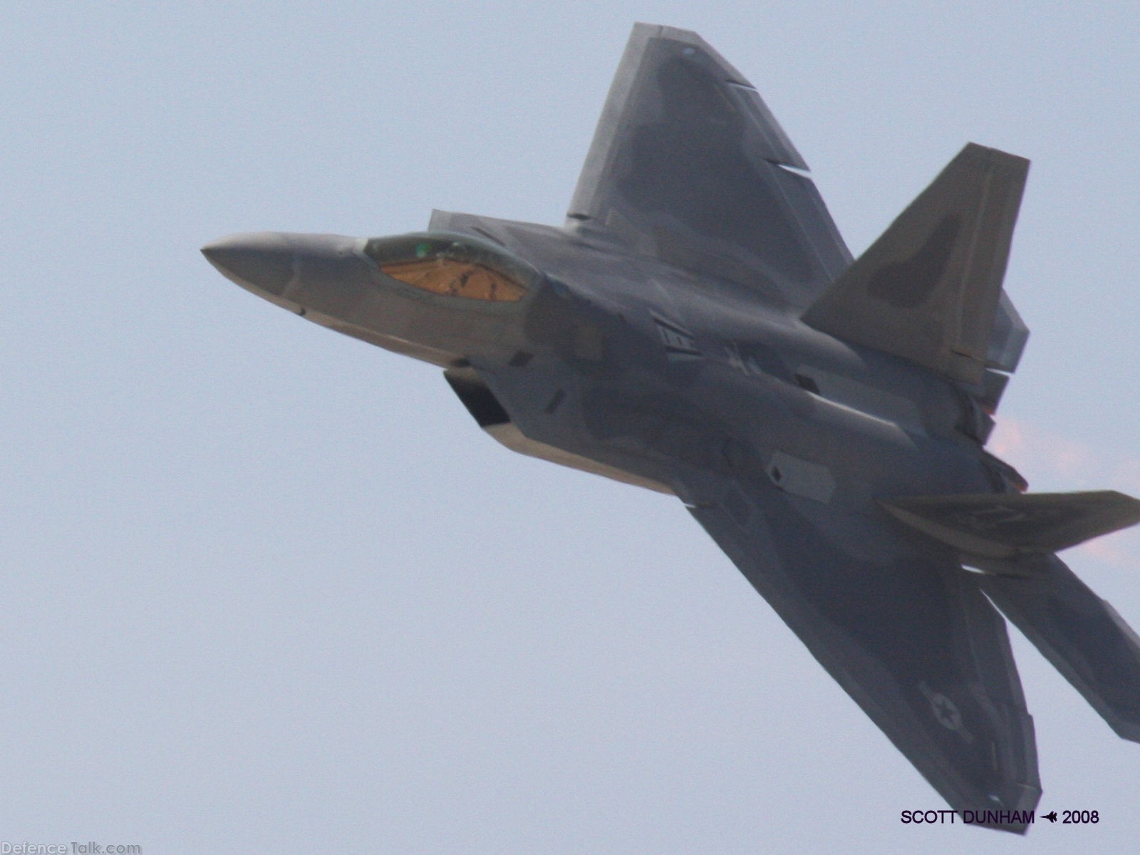 USAF F-22A Raptor Stealth Fighter