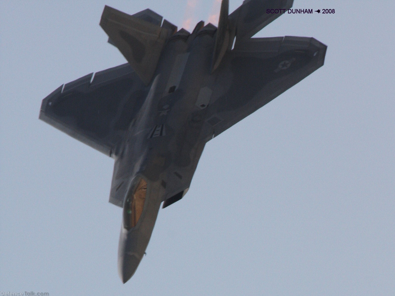 USAF F-22A Raptor Stealth Fighter