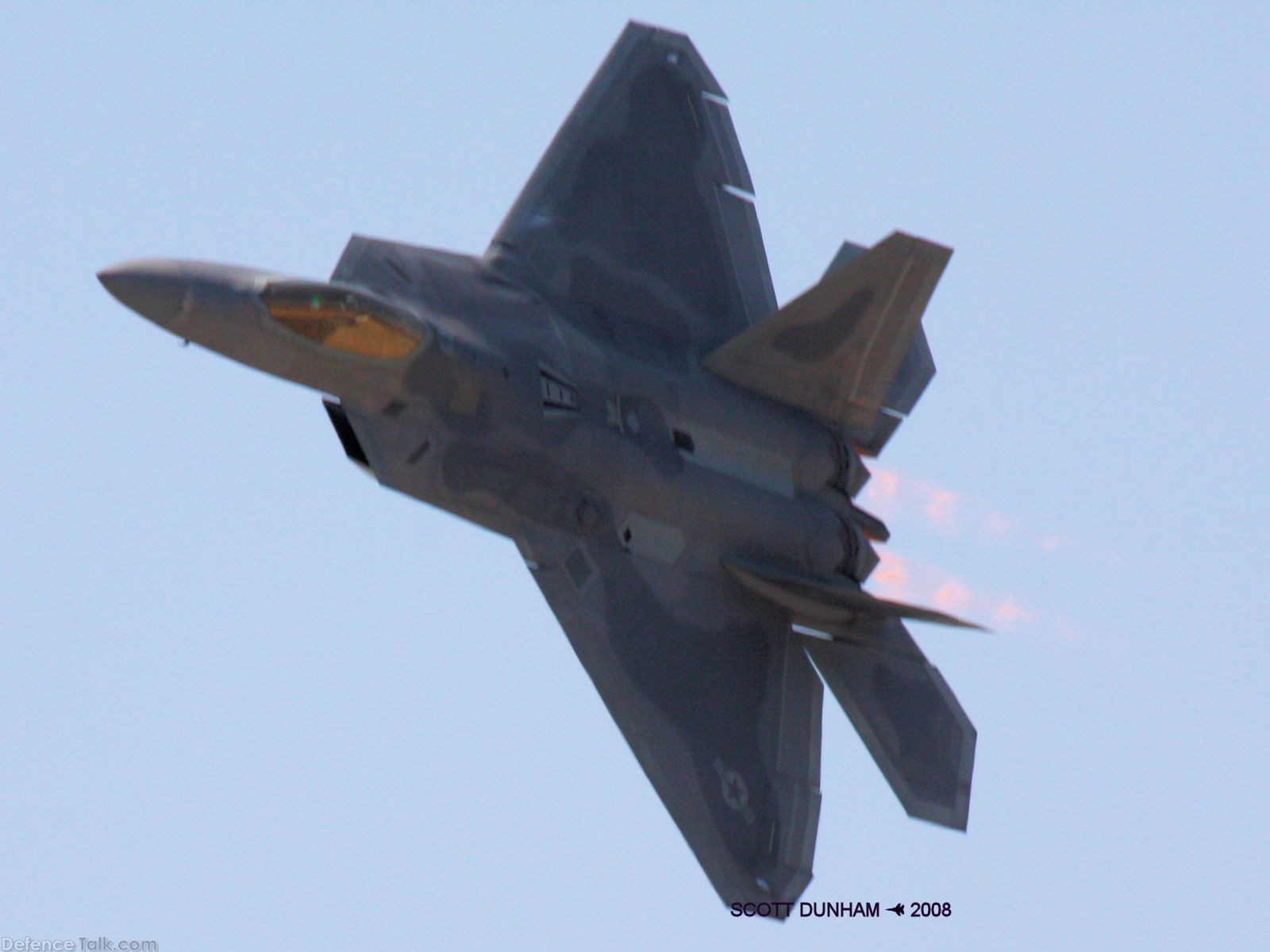 USAF F-22A Raptor Stealth Fighter