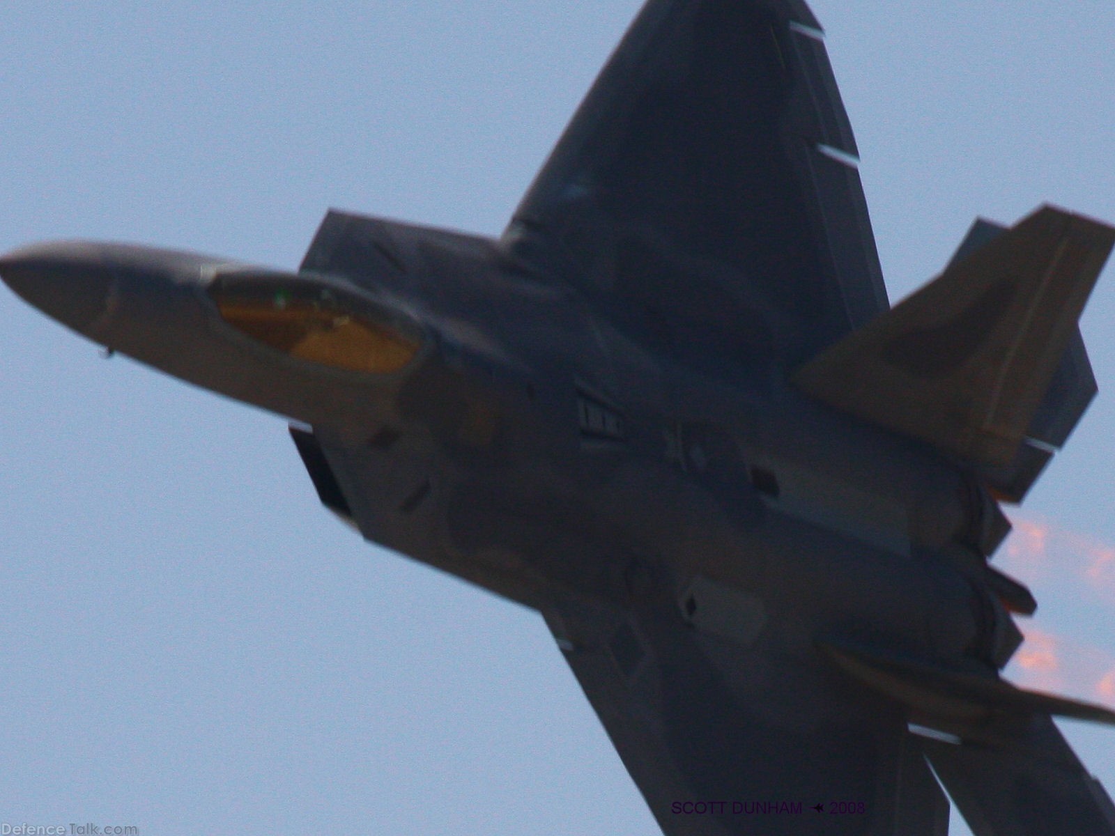 USAF F-22A Raptor Stealth Fighter