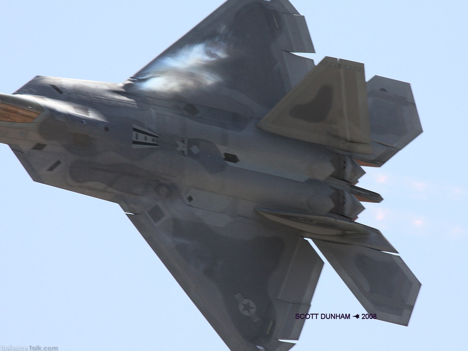 USAF F-22A Raptor Stealth Fighter