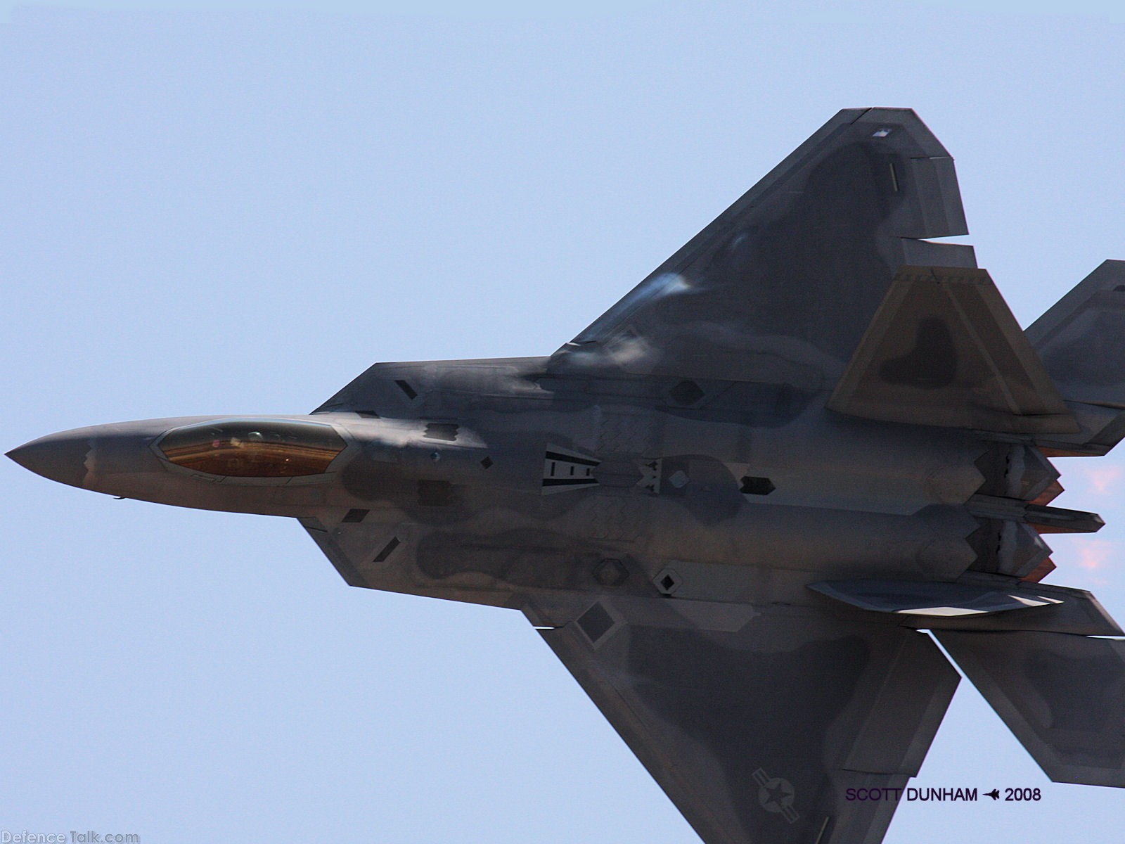 USAF F-22A Raptor Stealth Fighter