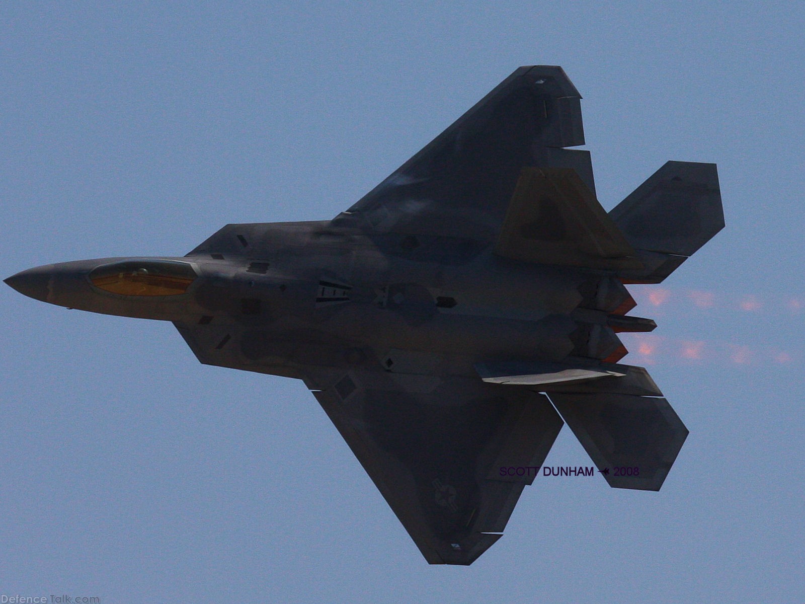 USAF F-22A Raptor Stealth Fighter