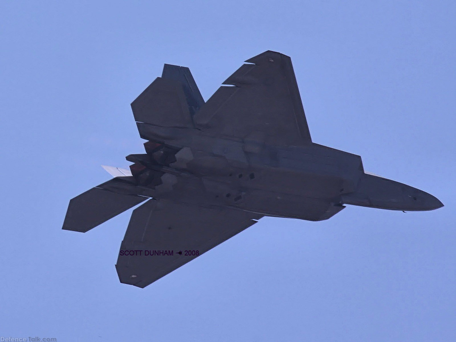 USAF F-22A Raptor Stealth Fighter