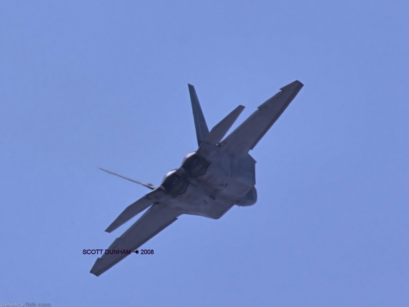 USAF F-22A Raptor Stealth Fighter