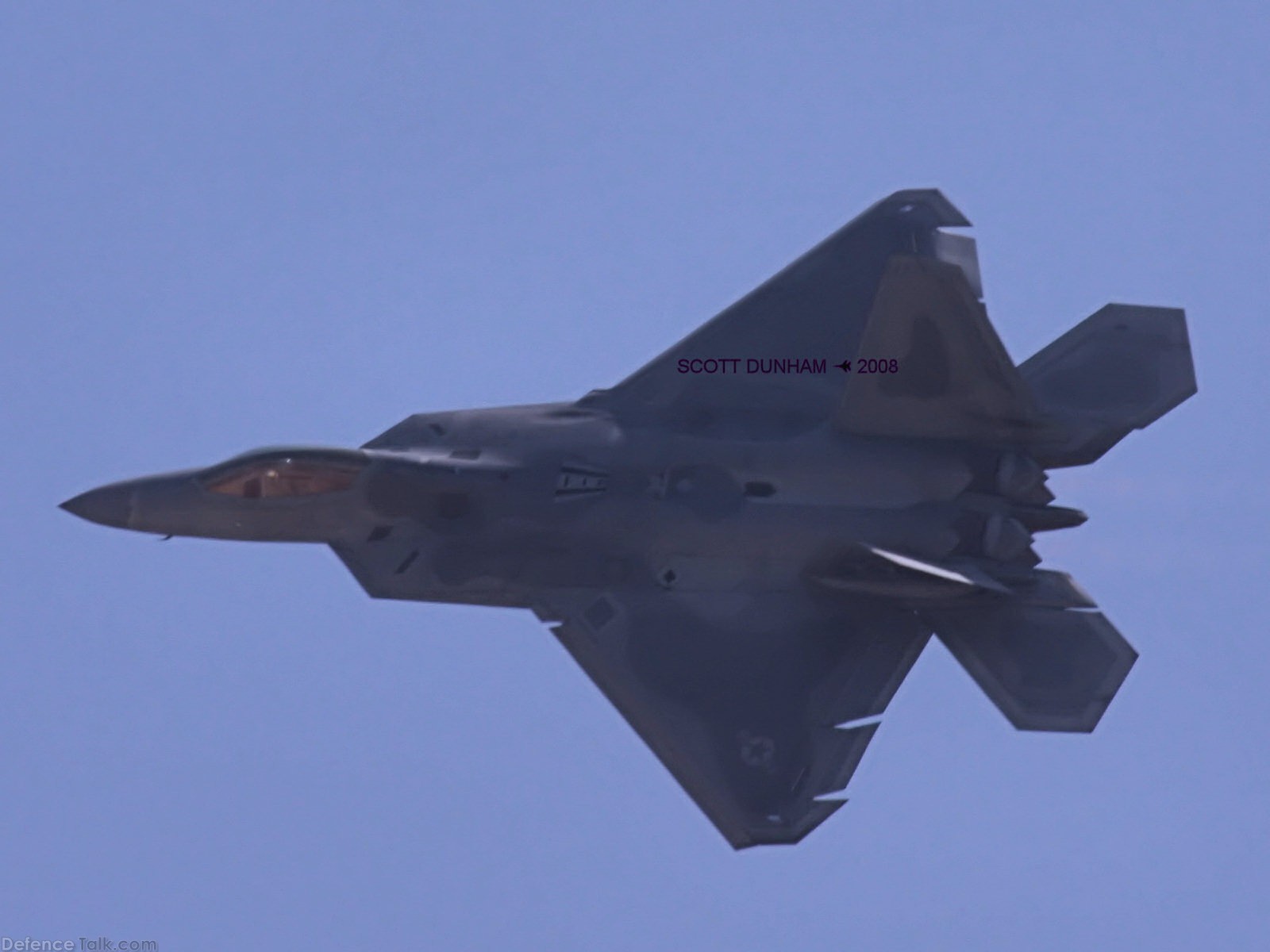 USAF F-22A Raptor Stealth Fighter