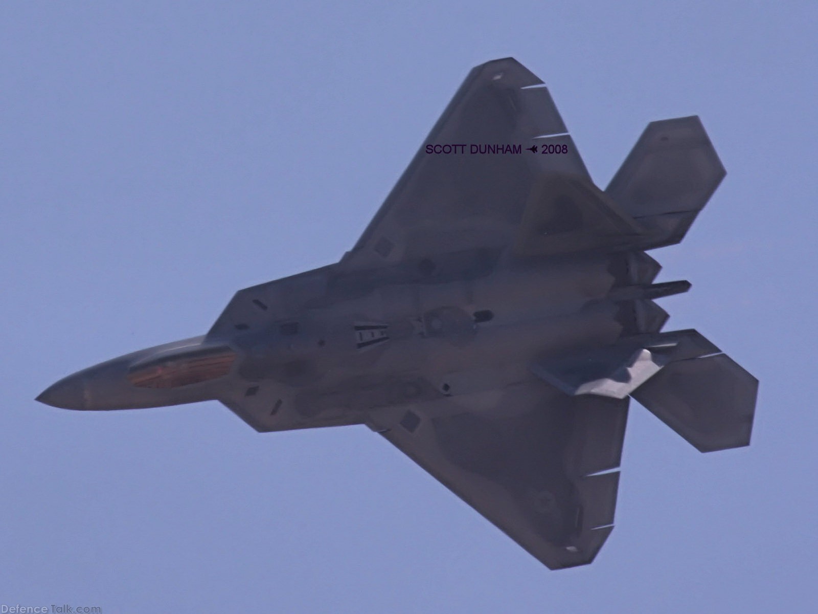 USAF F-22A Raptor Stealth Fighter