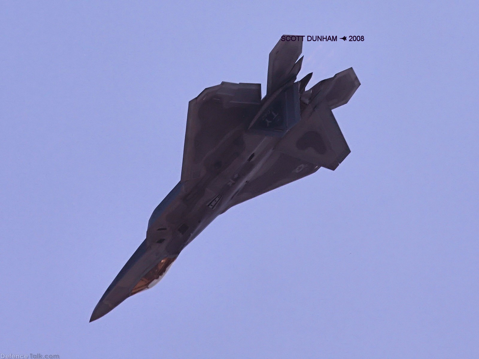 USAF F-22A Raptor Stealth Fighter