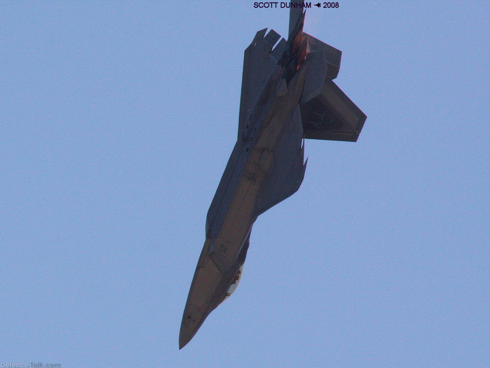 USAF F-22A Raptor Stealth Fighter