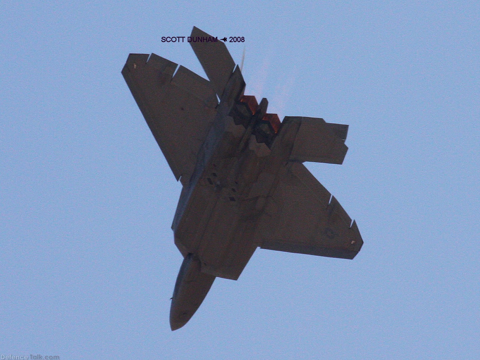 USAF F-22A Raptor Stealth Fighter