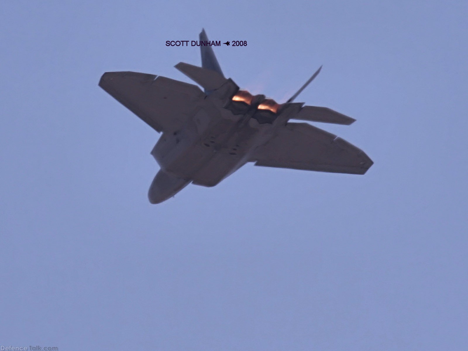 USAF F-22A Raptor Stealth Fighter