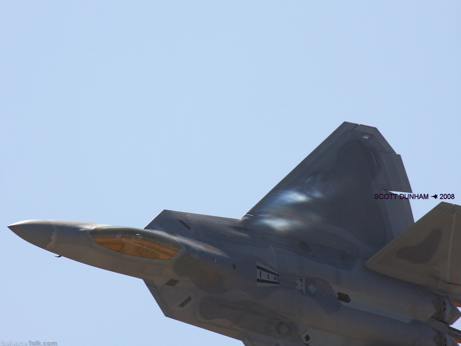 USAF F-22A Raptor Stealth Fighter