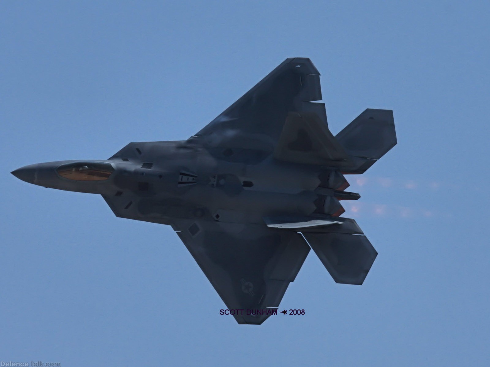 USAF F-22A Raptor Stealth Fighter