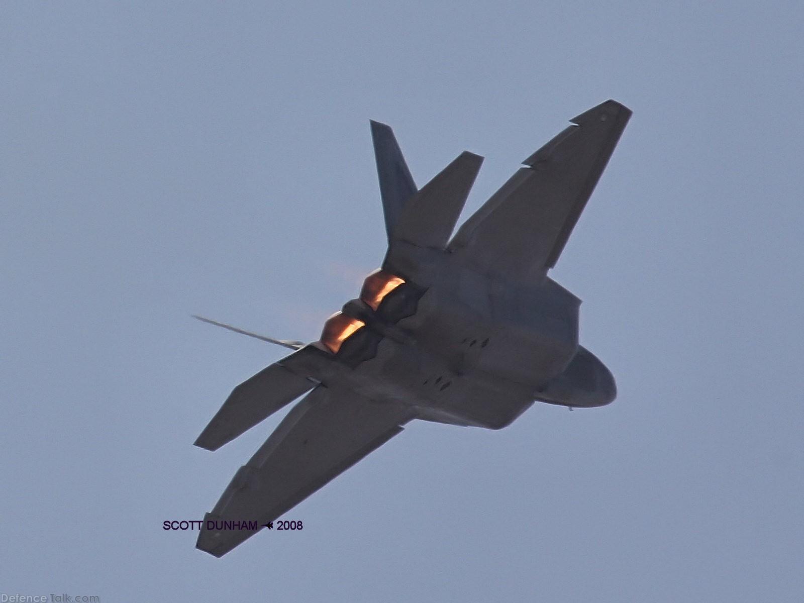 USAF F-22A Raptor Stealth Fighter