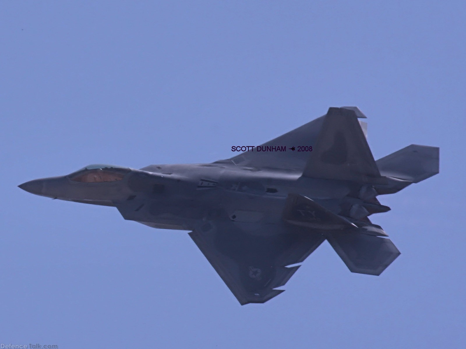 USAF F-22A Raptor Stealth Fighter