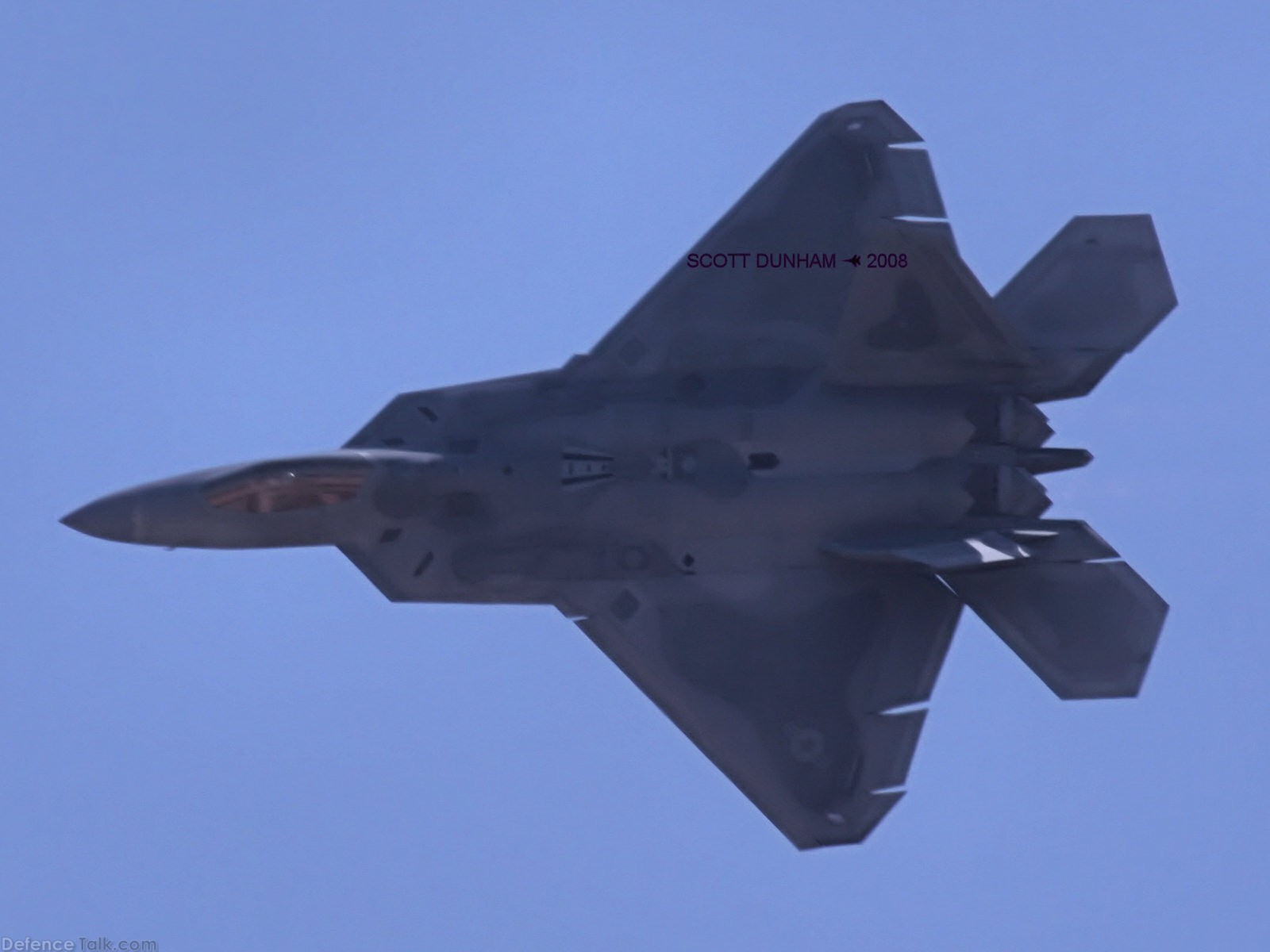 USAF F-22A Raptor Stealth Fighter