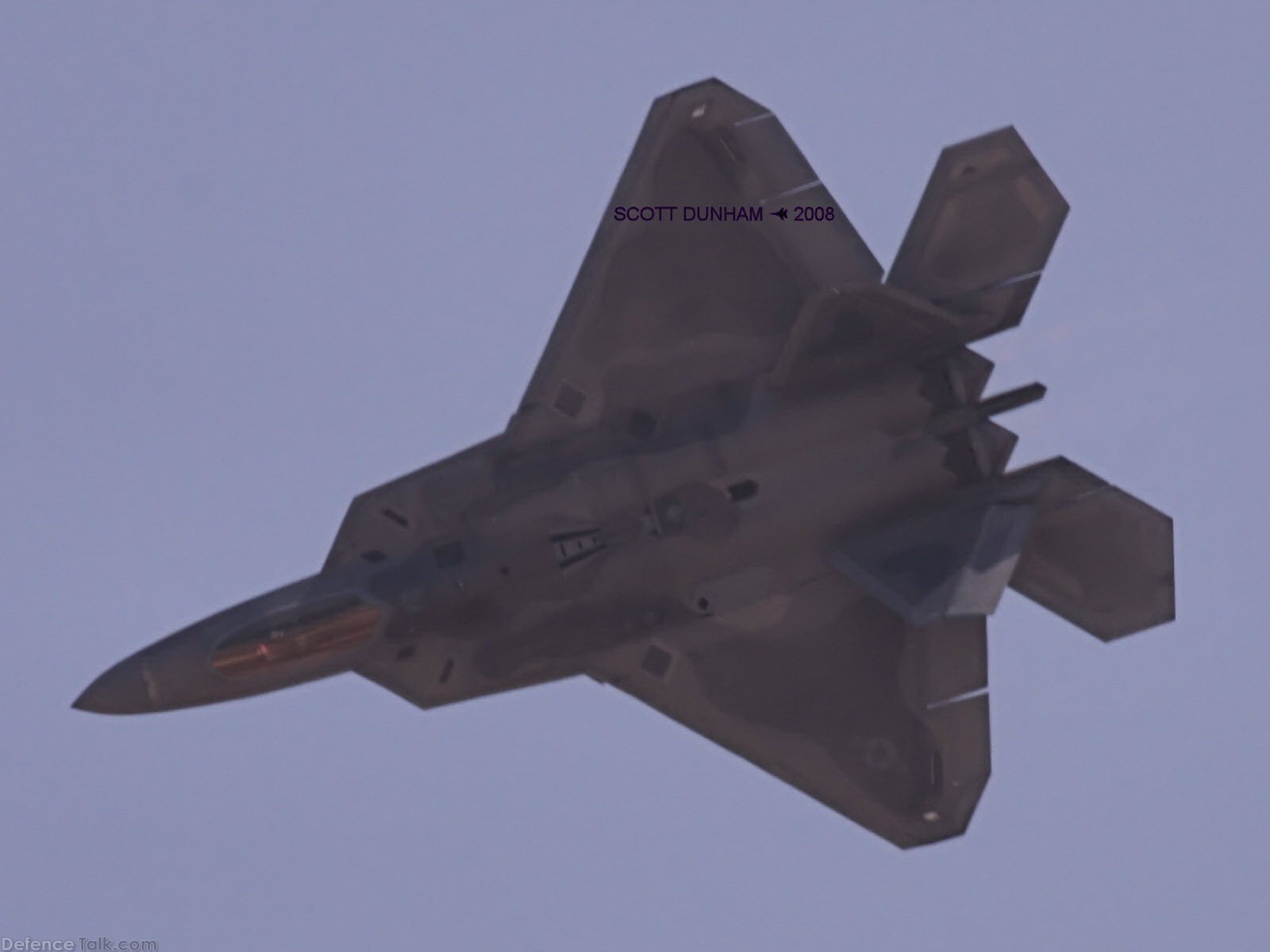 USAF F-22A Raptor Stealth Fighter