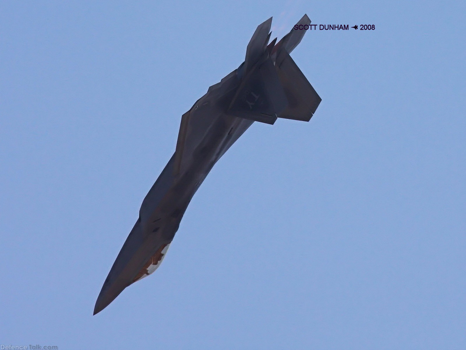 USAF F-22A Raptor Stealth Fighter