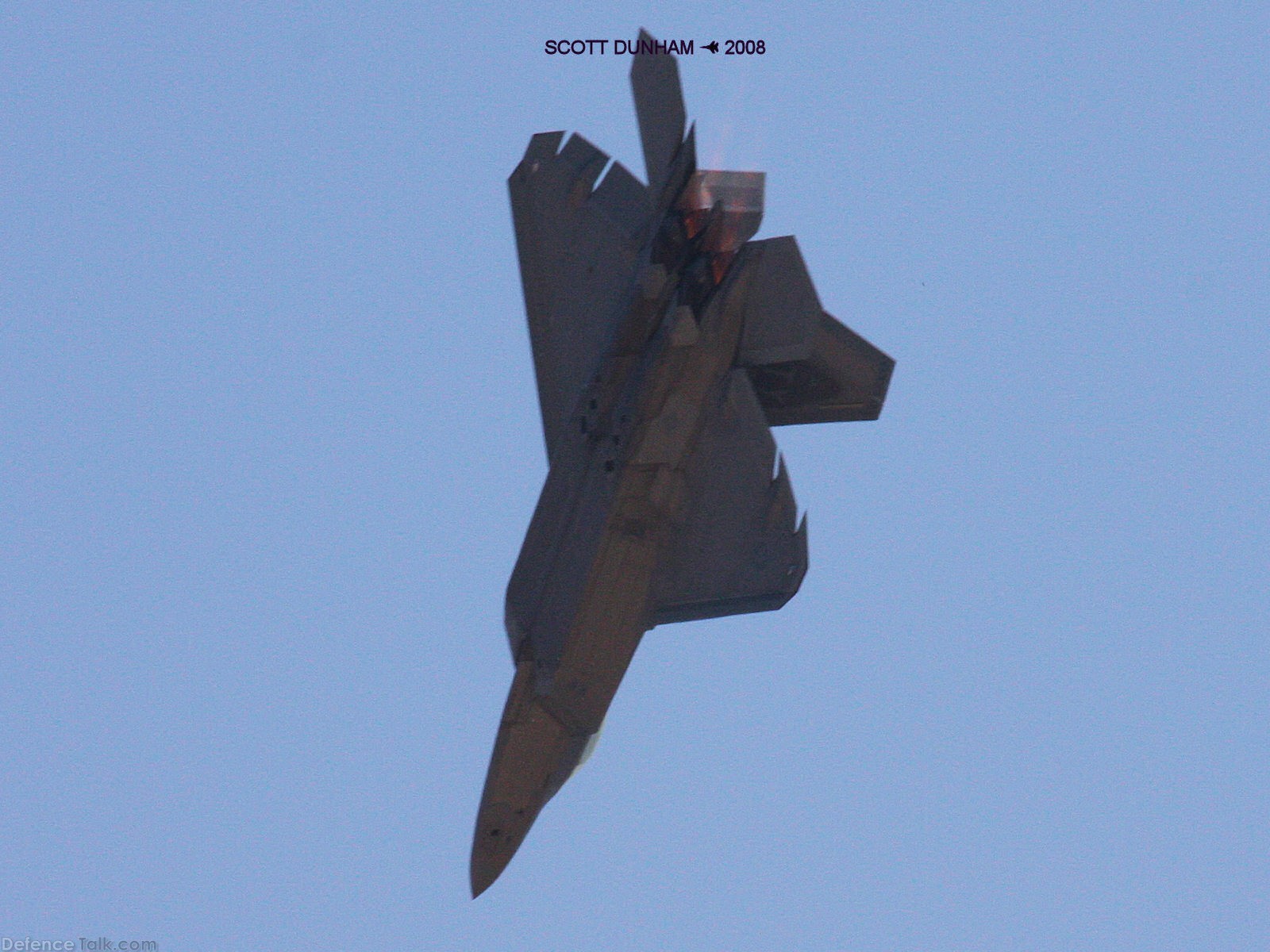 USAF F-22A Raptor Stealth Fighter