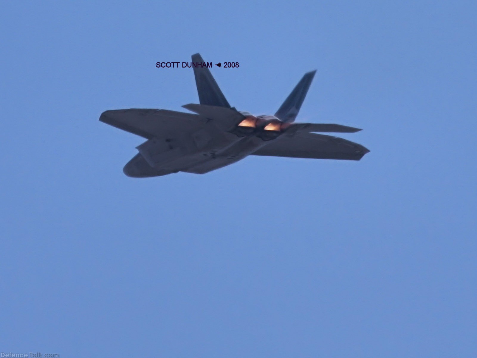 USAF F-22A Raptor Stealth Fighter