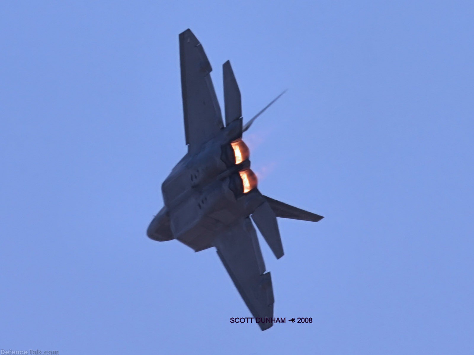 USAF F-22A Raptor Stealth Fighter