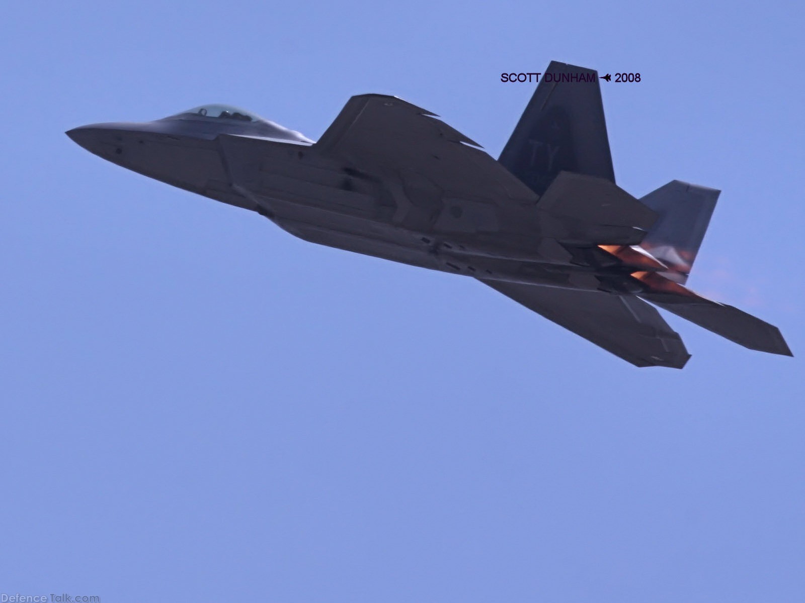 USAF F-22A Raptor Stealth Fighter