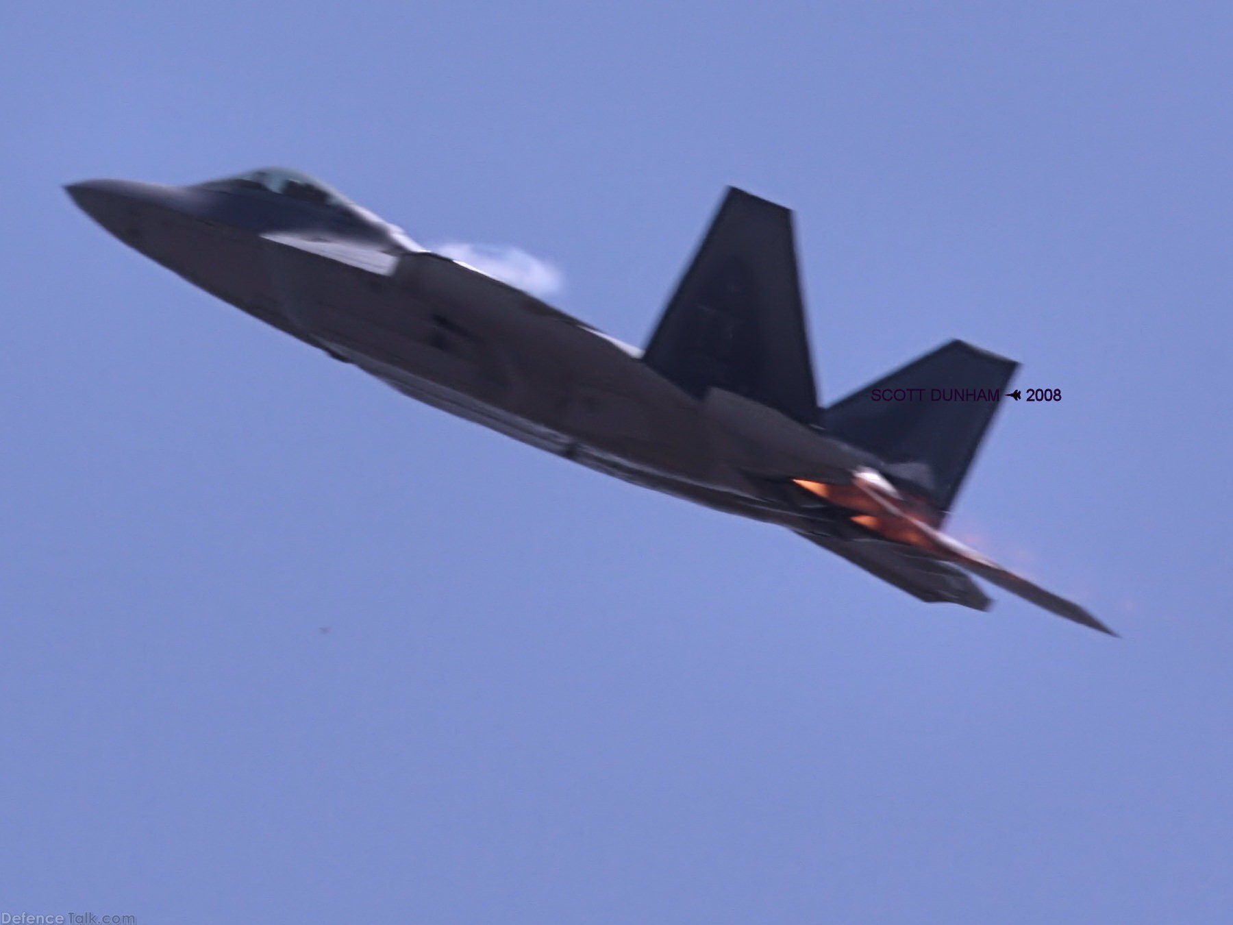 USAF F-22A Raptor Stealth Fighter