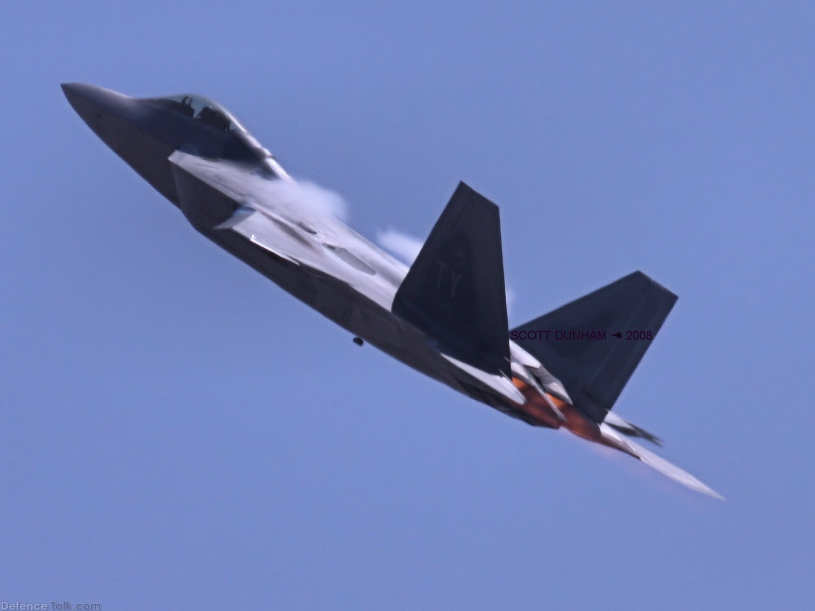 USAF F-22A Raptor Stealth Fighter