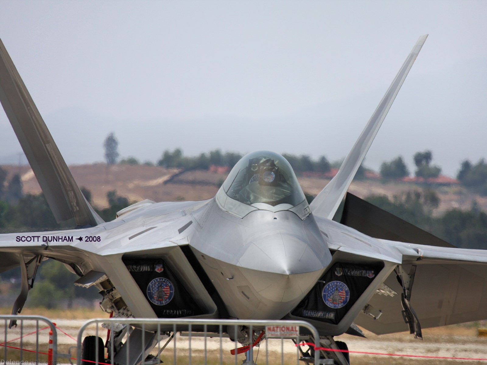 USAF F-22A Raptor Stealth Fighter