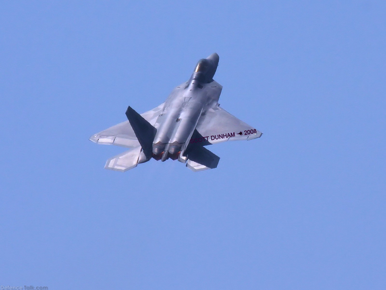 USAF F-22A Raptor Stealth Fighter