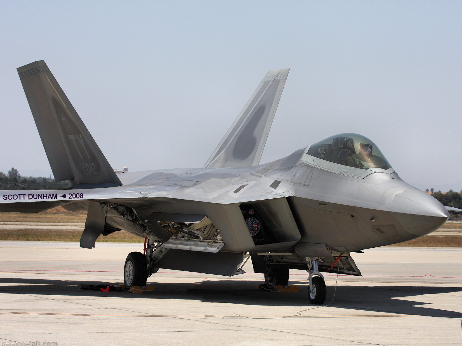 USAF F-22A Raptor Stealth Fighter