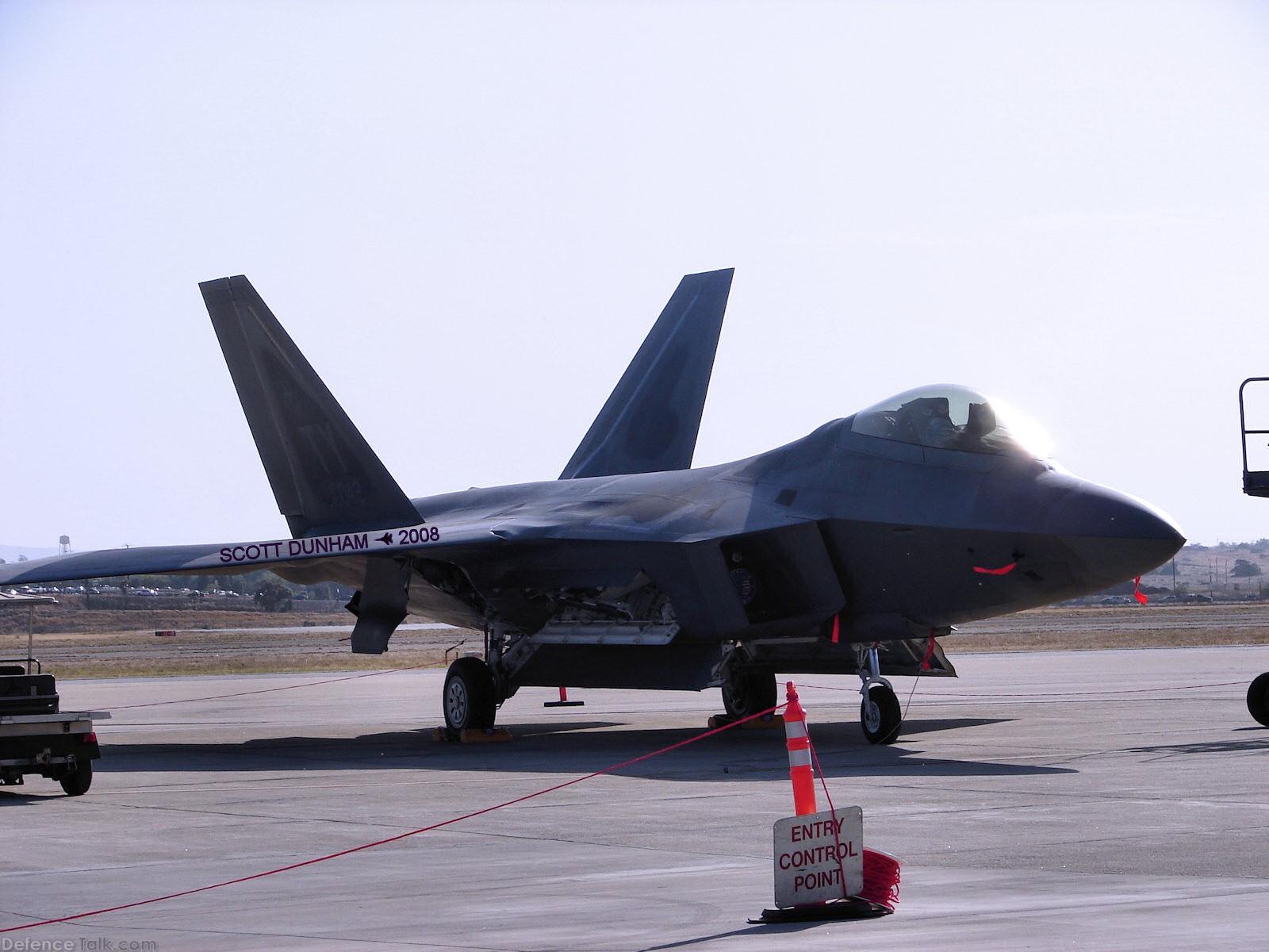 USAF F-22A Raptor Stealth Fighter