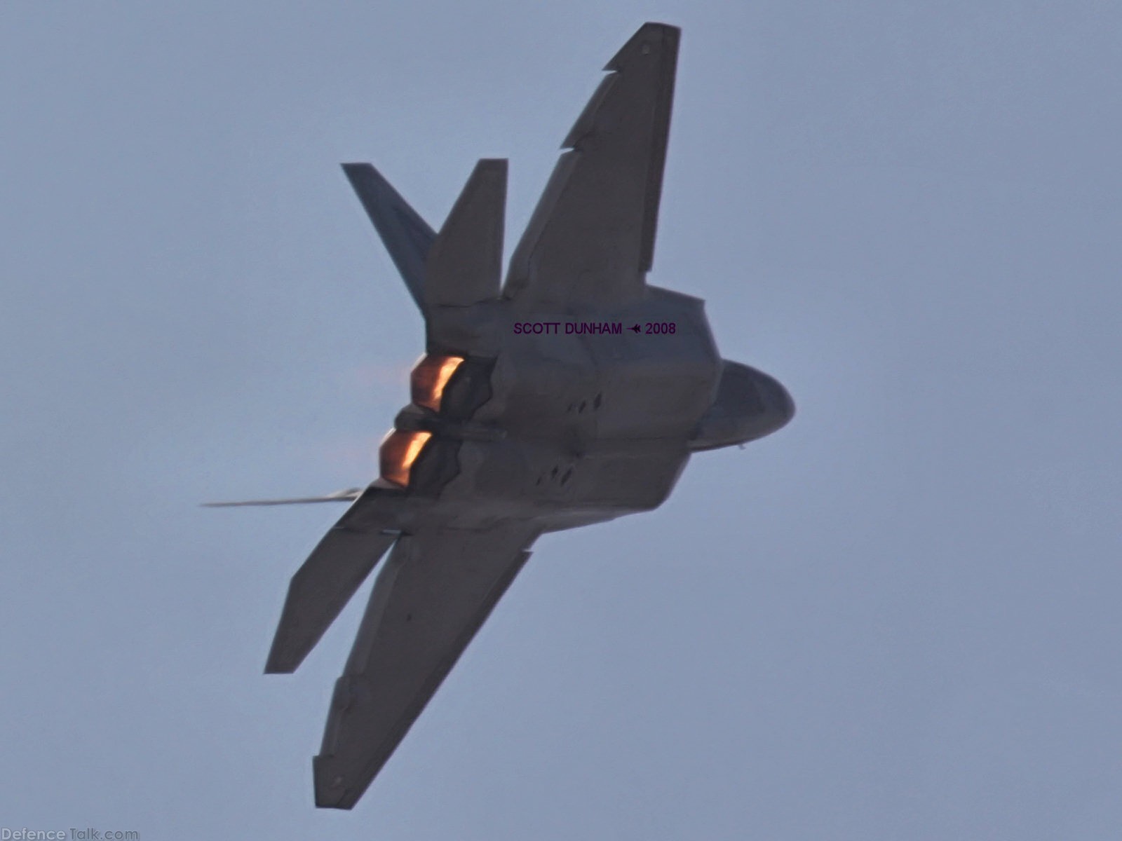 USAF F-22A Raptor Stealth Fighter