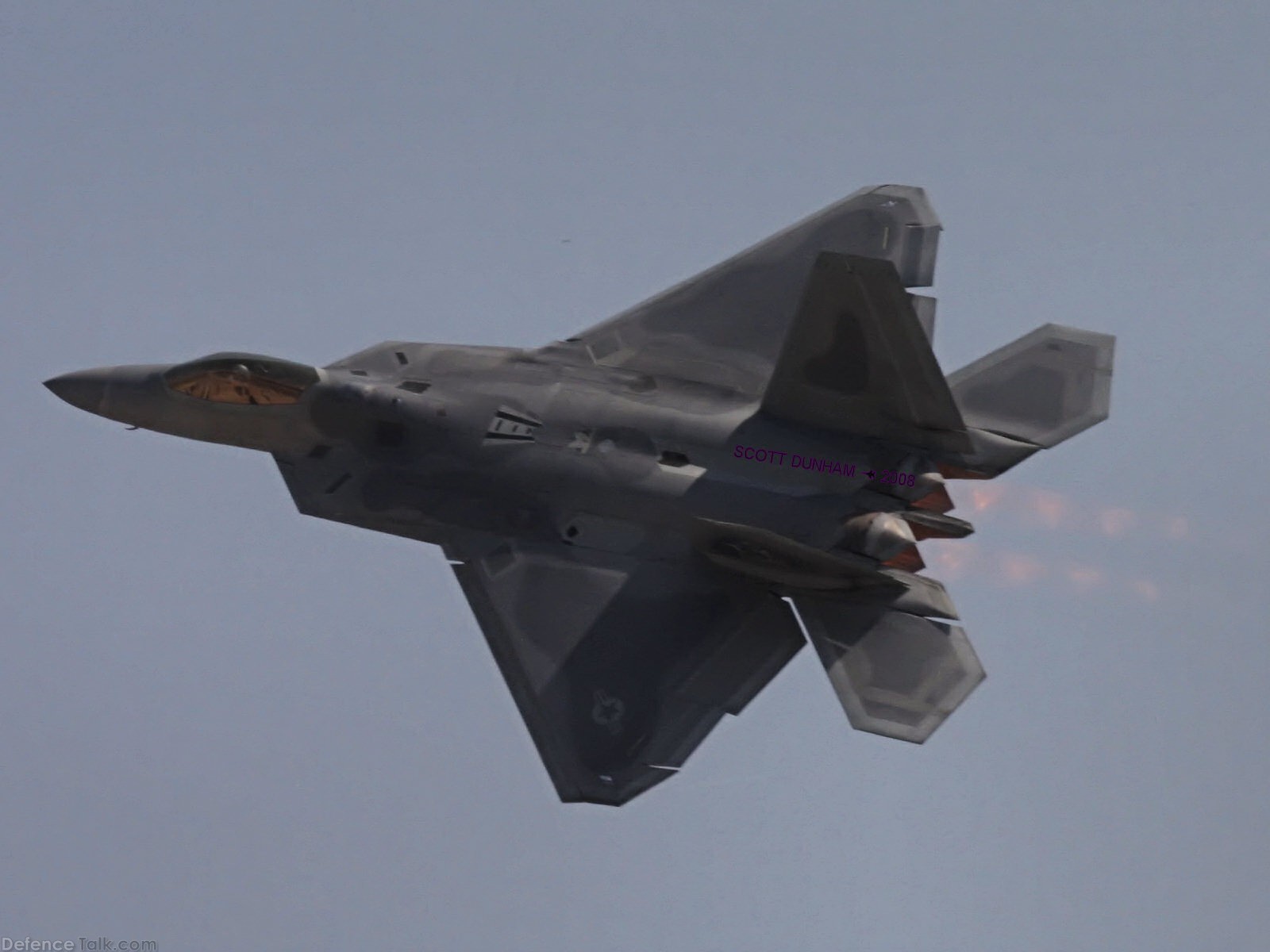 USAF F-22A Raptor Stealth Fighter