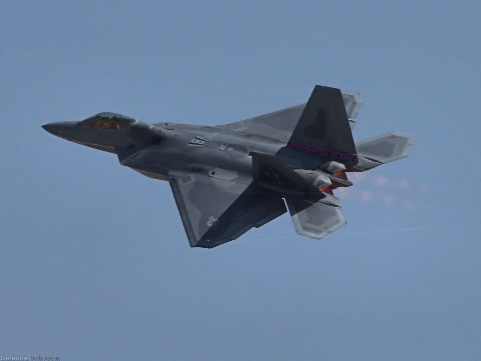 USAF F-22A Raptor Stealth Fighter