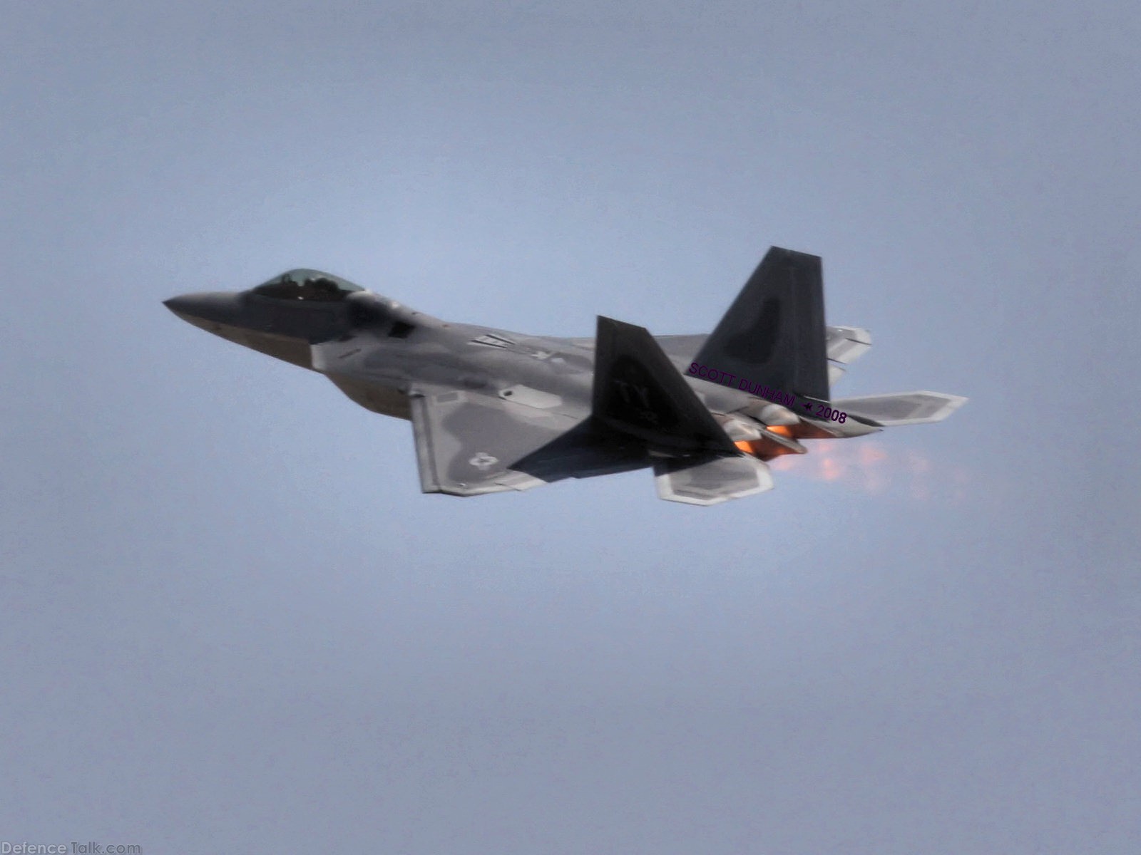 USAF F-22A Raptor Stealth Fighter