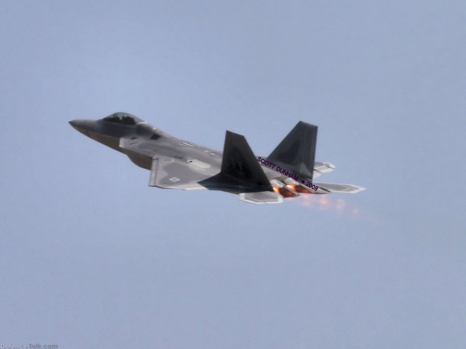 USAF F-22A Raptor Stealth Fighter